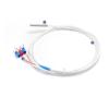 S2IZ5O Stainless Steel PT100 Temperature Sensor Thermocouple with 0.5/1/2/3/4/5 m Cable, High-Temperature Waterproof (PT100 Type, 2 m) view 2