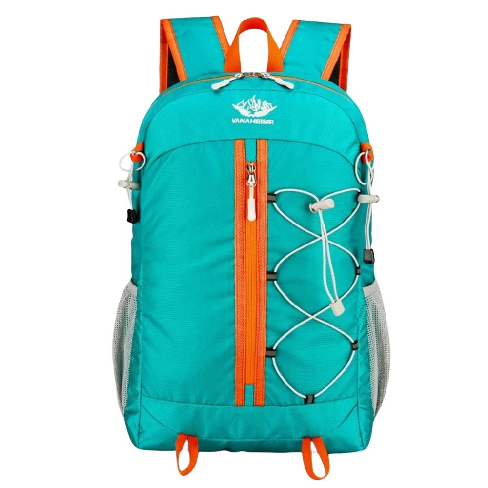 OUXUNDAI Men's Lightweight Multifunctional Foldable Backpack, Green