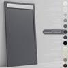 SoulHome Resin Shower Tray 150 x 80 cm, Anthracite Gray, Stainless Steel Grate view 2