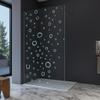 Modern Glass Shower Screen, TENERIFE, 70 x 200 cm view 1