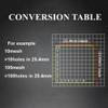 YINLUCK 50 x 50 cm Wire Mesh, 1 Piece, 304 Stainless Steel, 400 Mesh view 4