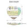 CRJSYCBYB Periodic Table of Elements Printed Acrylic Christmas Ornament view 4