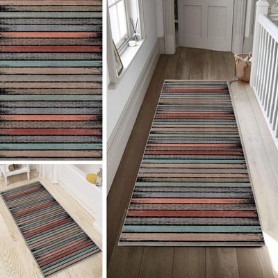 Poaegle Hallway, Kitchen, and Bedroom Carpet Runner 110 x 400 cm