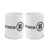 Fabulous Ceramic Pencil Holder, “Je Suis en Pause” Pause Humor, 325 ml view 2