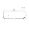 Round Black Brushed Stainless Steel Vessel Sink with Pop-Up Drain view 2