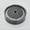 Round Black Brushed Stainless Steel Vessel Sink with Pop-Up Drain view 4