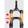 YUEKOPOU Mountain Bike Air Suspension Fork, Tapered Steerer, Disc Brake, 26/27.5/29 in. view 3