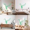 Saxophone Wall Decal with Music Notes, 66 x 75 cm view 2