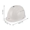 Construction Worker Safety Helmet with Solar Cooling Fan view 3