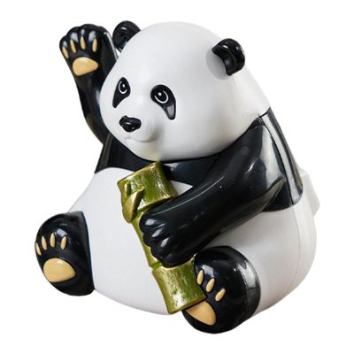 Solar Dancing Panda Figurine Car Accessory | Cartoon
