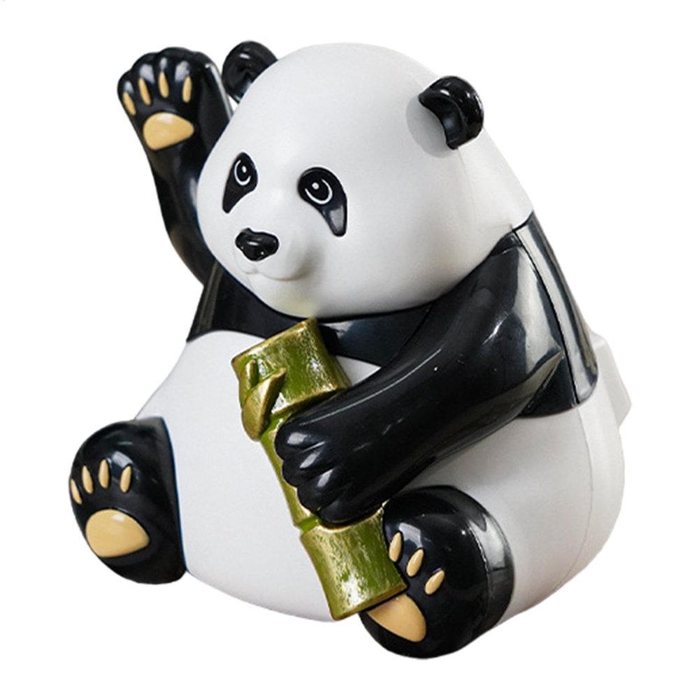 Solar Dancing Panda Figurine Car Accessory | Cartoon