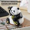 Solar Dancing Panda Figurine Car Accessory | Cartoon view 4