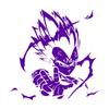 Cartoon Anime Wall Sticker, Vinyl Wall Decal for Home Decor, Boys' Room, Living Room, 57 x 57 cm view 1