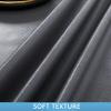 PVC Kitchen Tablecloth, Easy-Care Waterproof Oilcloth, Light Gray, 140 x 180 cm view 4