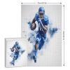 Rugby 1000-Piece Wooden Puzzle for Adults and Kids 12+, 78 x 53 cm view 2