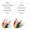 RUAJOGYNVM Fast Wire Connector Compact Terminal Block, Push-In, 1-In/Multiple-Out Cable Splicing for Home Improvement & Lighting (10 pcs, D1-3TO) view 4