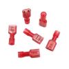 PQYSMVVG FDFN1.25-250/FDFN1-250 Brass Female Insulated Spade Connector, 100-Piece Set, 0.5–1.5 mm² (22–16 AWG) view 4
