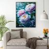 Peony 5D Diamond Painting Kit for Adults, 30 x 40 cm view 3