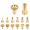HUJWLBWF Brass Hose Barb Pipe Fitting Connector, 16 mm Barb × 1/8 in Female BSP Thread view 1