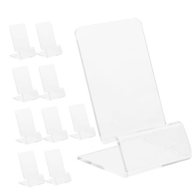 HOMSFOU Acrylic Phone Stand for Desk