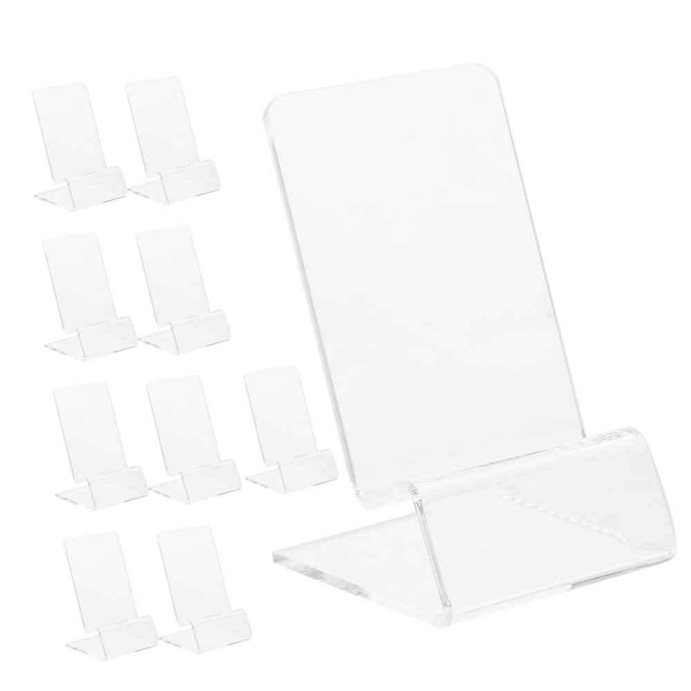 HOMSFOU Acrylic Phone Stand for Desk