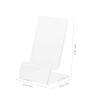 HOMSFOU Acrylic Phone Stand for Desk view 4