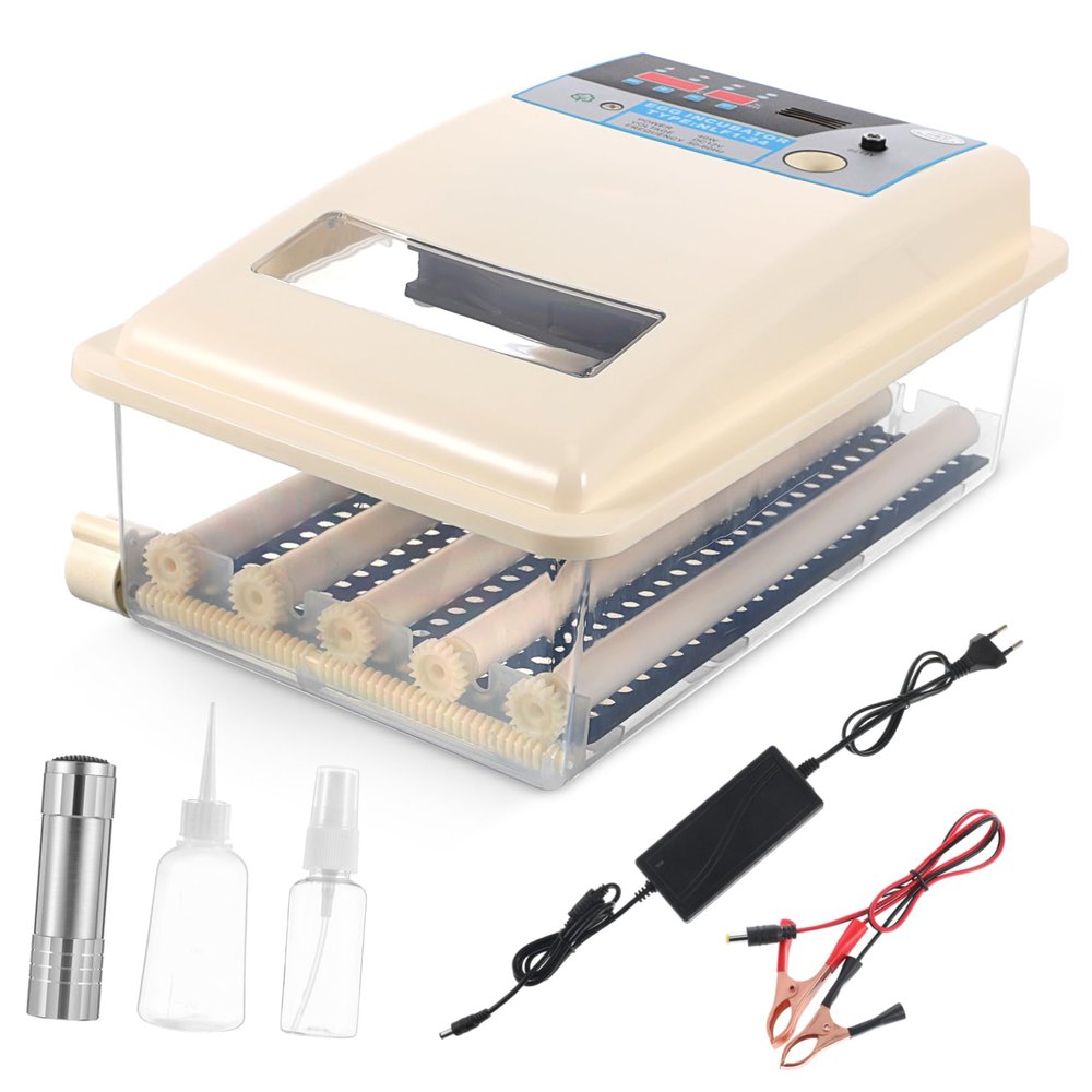 SKISUNO Fully Automatic Egg Incubator with Humidity Control and Viewing Window