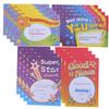 SHOWERORO 200-Piece Cartoon Certificates for Boys and Girls, Student Reward Awards, Creative Certificates for Graduation Parties and Activities, Assorted Designs view 1