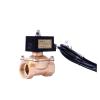 QMKADFQXF DN32 1-1/4-Inch Brass LPG Gas Solenoid Valve, 24V/12V, Explosion-Proof, Normally Closed (BSP_380VAC) view 2