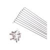 ZGYOZMNG Spokes, 10-Piece Set, 14G Stainless Steel Spokes with Nipples for Mountain and Road Bikes (276 mm) view 3
