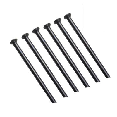 ZGYOZMNG Bicycle Spokes, 10-Pack, 1.8 mm Diameter, Straight, 304 Stainless Steel, 250 mm
