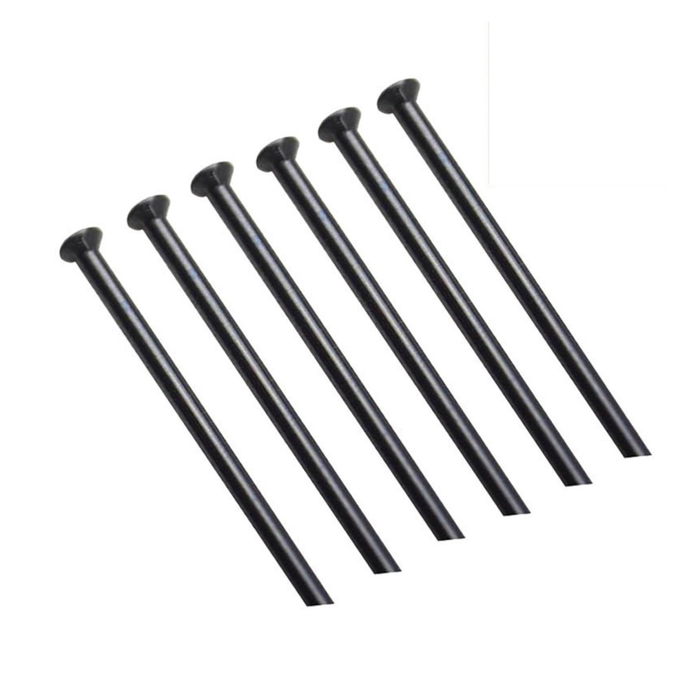 ZGYOZMNG Bicycle Spokes, 10-Pack, 1.8 mm Diameter, Straight, 304 Stainless Steel, 250 mm