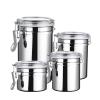 esmen 4-Piece Stainless Steel Food Storage Containers view 1