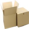 WePack 75-Pack Folding Cartons 350 x 300 x 100 mm, Single-Wall B-Flute Shipping Boxes, Brown view 2