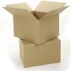 WePack 75-Pack Folding Cartons 350 x 300 x 100 mm, Single-Wall B-Flute Shipping Boxes, Brown view 3