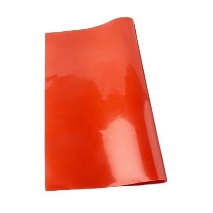 JXZDH Red Silicone Rubber Sheet, 500 × 500 × 1 mm