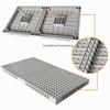 8-Piece Baseplate Multipack, Classic 16 x 16 Building Baseplates for Pixel Art and Wall Displays, Compatible with Major Building Block Brands (Gray) view 3