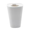 Milageto Hanging Flower Pot, Self-Watering Planter Basket, Upside-Down Plant Pot, White view 1