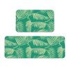 InOmak Tropical Palm Kitchen Mats, 2-Piece Set view 1