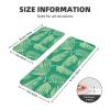 InOmak Tropical Palm Kitchen Mats, 2-Piece Set view 2