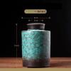 esmen Sealed Ceramic Tea Canister, Blue, 360 ml view 2