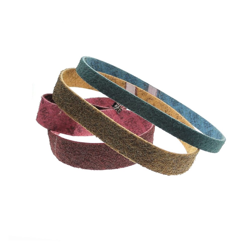 Portable Sanding Belt for Sandpaper and Nonwoven Nylon Abrasive Belts, P150 Brown, 915 × 50 mm, 1 Piece