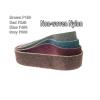 Portable Sanding Belt for Sandpaper and Nonwoven Nylon Abrasive Belts, P150 Brown, 915 × 50 mm, 1 Piece view 2