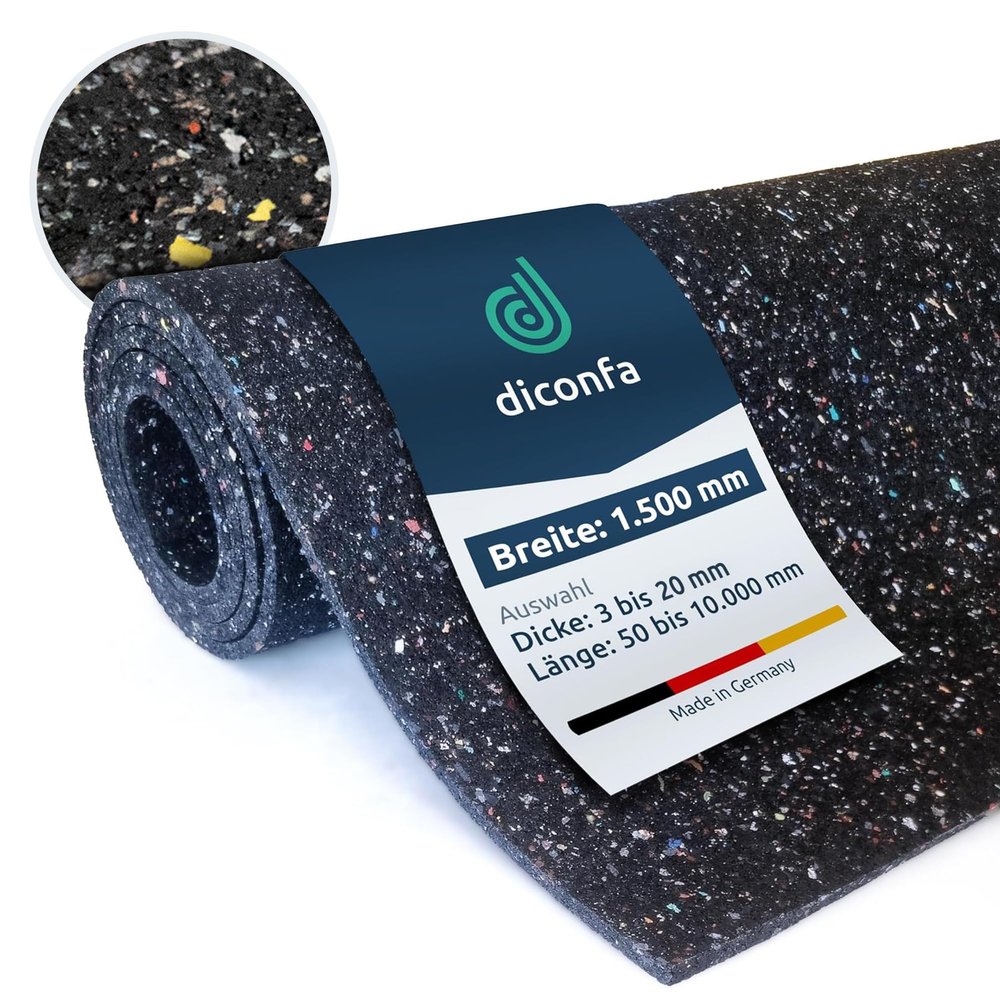 diconfa Building Protection Mat, 1500 mm Wide, 300 mm Long, 6 mm Thick