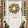 Dremisland 55 cm Eucalyptus Wreath, Year-Round Front Door Decor view 2
