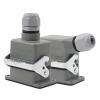 ZYUIOTHJK HDC-HE-006 6-Pin Rectangular Heavy-Duty Connector, Waterproof, for Aviation, 500 V, 16 A (Top Line) view 1