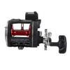 Black Saltwater Spinning Reel with Line Counter view 1
