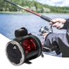 Black Saltwater Spinning Reel with Line Counter view 2