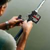 Black Saltwater Spinning Reel with Line Counter view 3