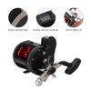 Black Saltwater Spinning Reel with Line Counter view 4
